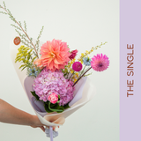 Bright and happy birthday celebration bouquet — flower delivery Newcastle Lake Macquarie