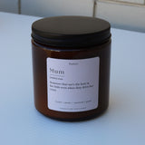 'Mum' Candle